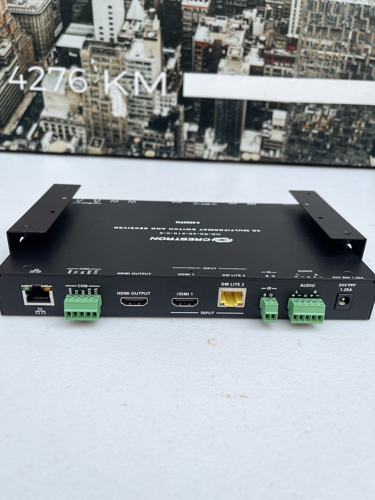 Crestron HD-RX-4K-210-C-E Multiformat Switch Transmitter (No Power Adapter)