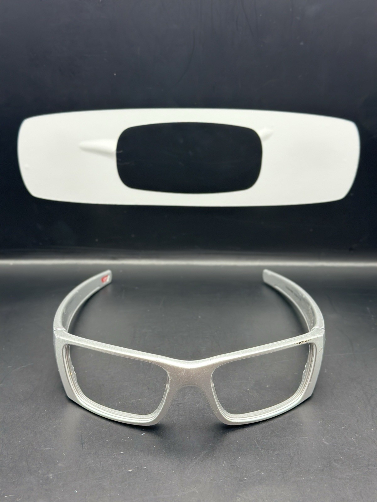 Oakley Fuel Cell X Silver Frame OO9096-M660 (Gunmetal Icon)