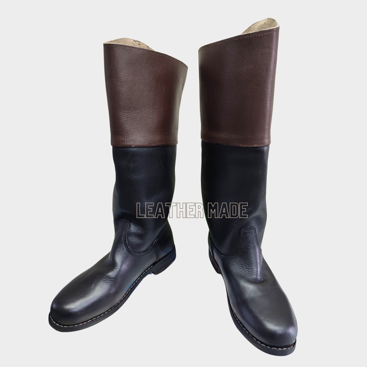 REVOLUTIONARY WAR LEATHER BOOTS Size US 5-15
