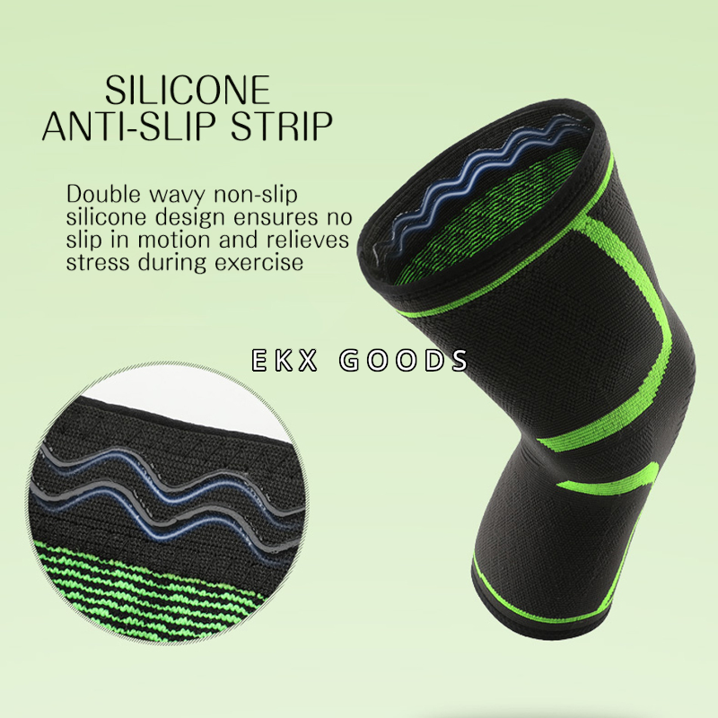 Knee Support Sleeve Brace Elastic Compression Sport Joint Arthritis Pain Relief