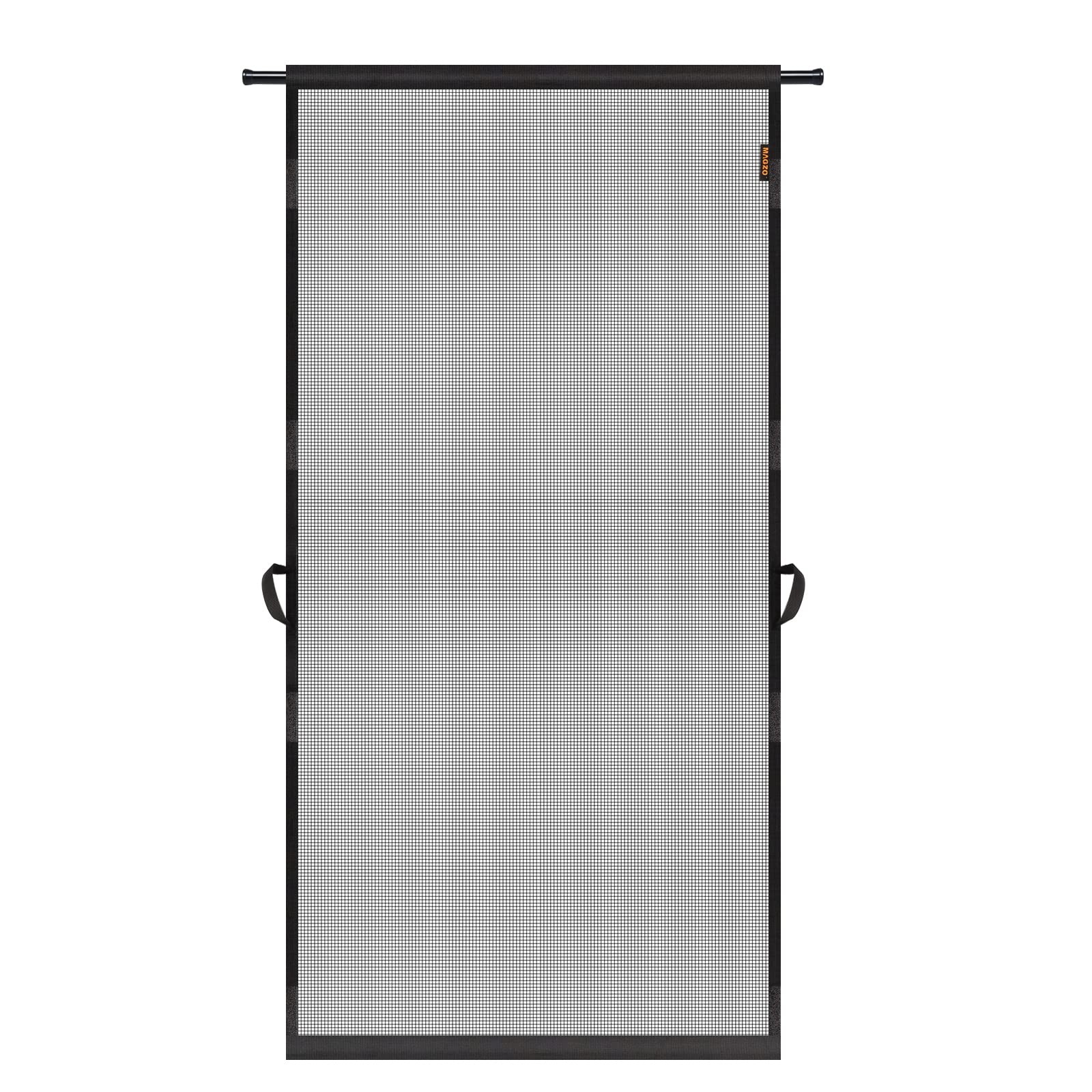 Hanging Screen Door, Fits Door Size 32 x 80 (Curtain Size 34'' x 81''), Durable