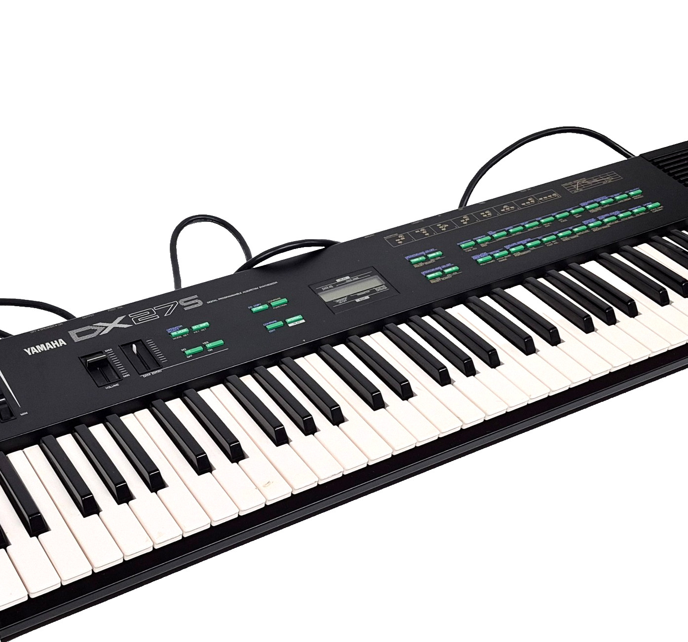 Yamaha DX27S FM Digital Programable Algorithm 61 Key Synthesizer Vtg 80's Japan