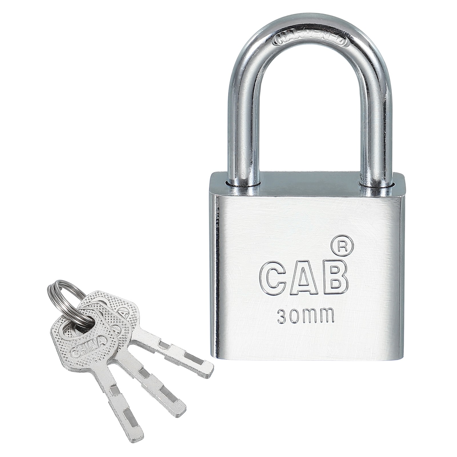 30mm (1-3/16")Steel Padlocks, Keyed Different Pin Tumbler Padlock with Key