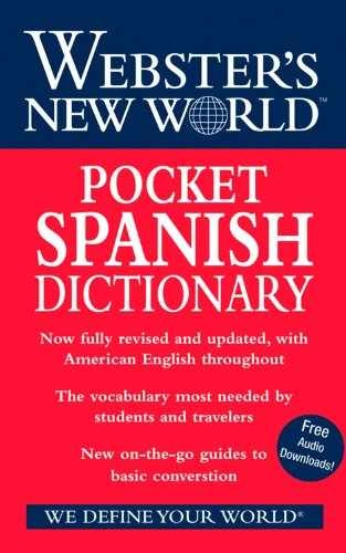 Webster's New World Pocket Spanish - Paperback, by Harraps - Very Good
