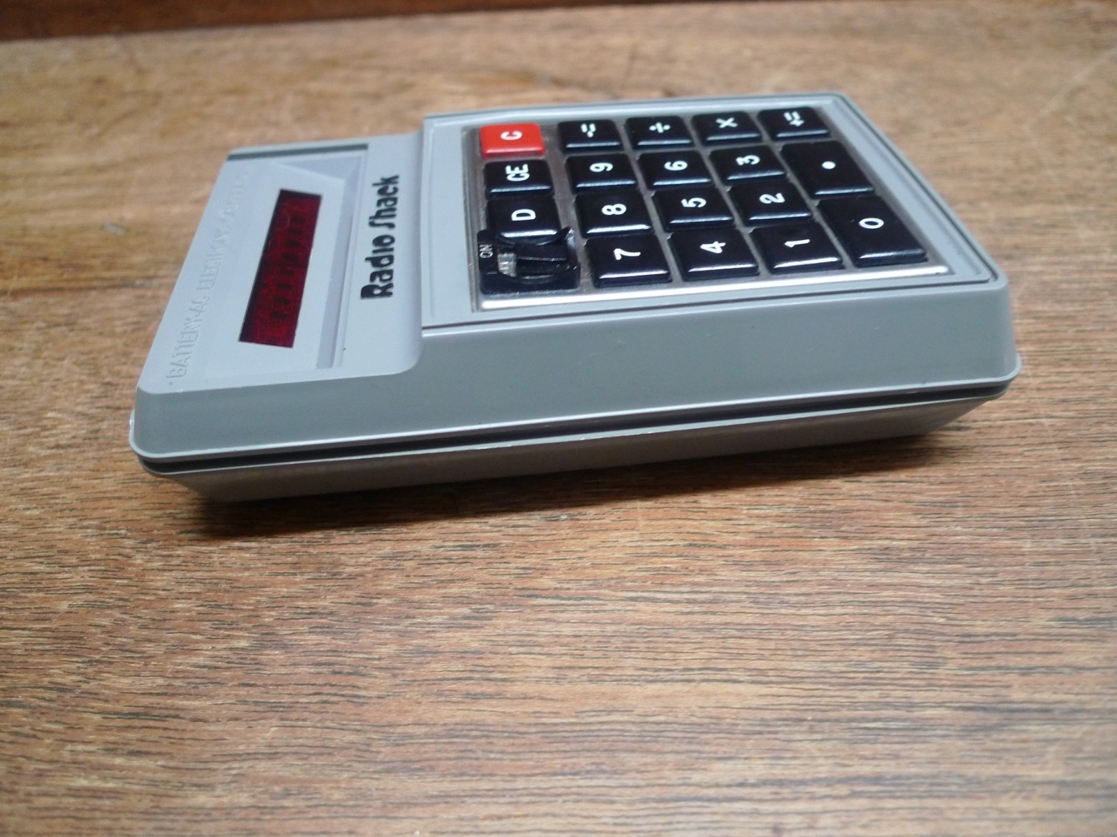 RADIO SHACK EC-100 ULTRA RARE 1972 KLIXON VINTAGE CALCULATOR WORKS PERFECTLY