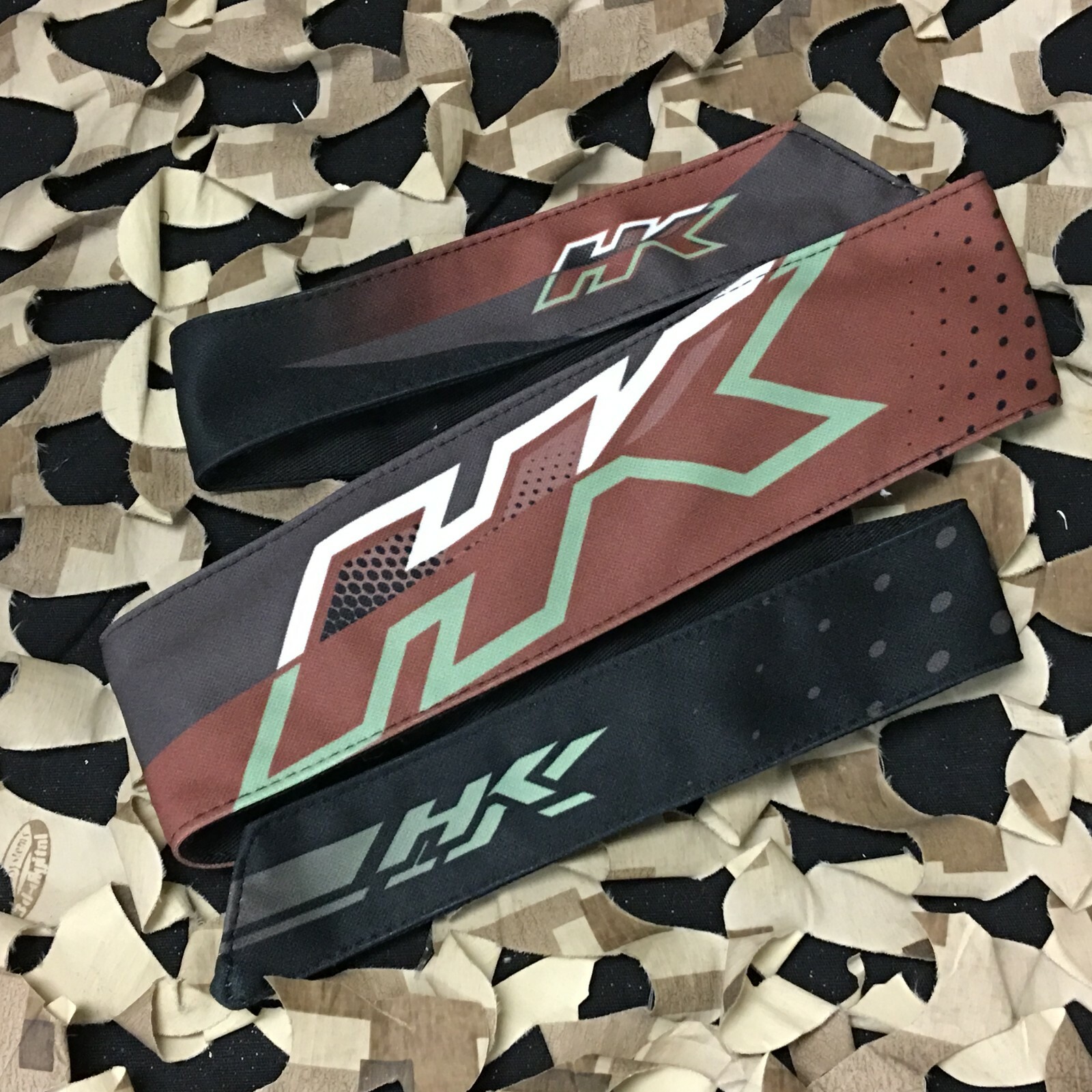 NEW HK Army Headband - Retro Edge Brown/Olive