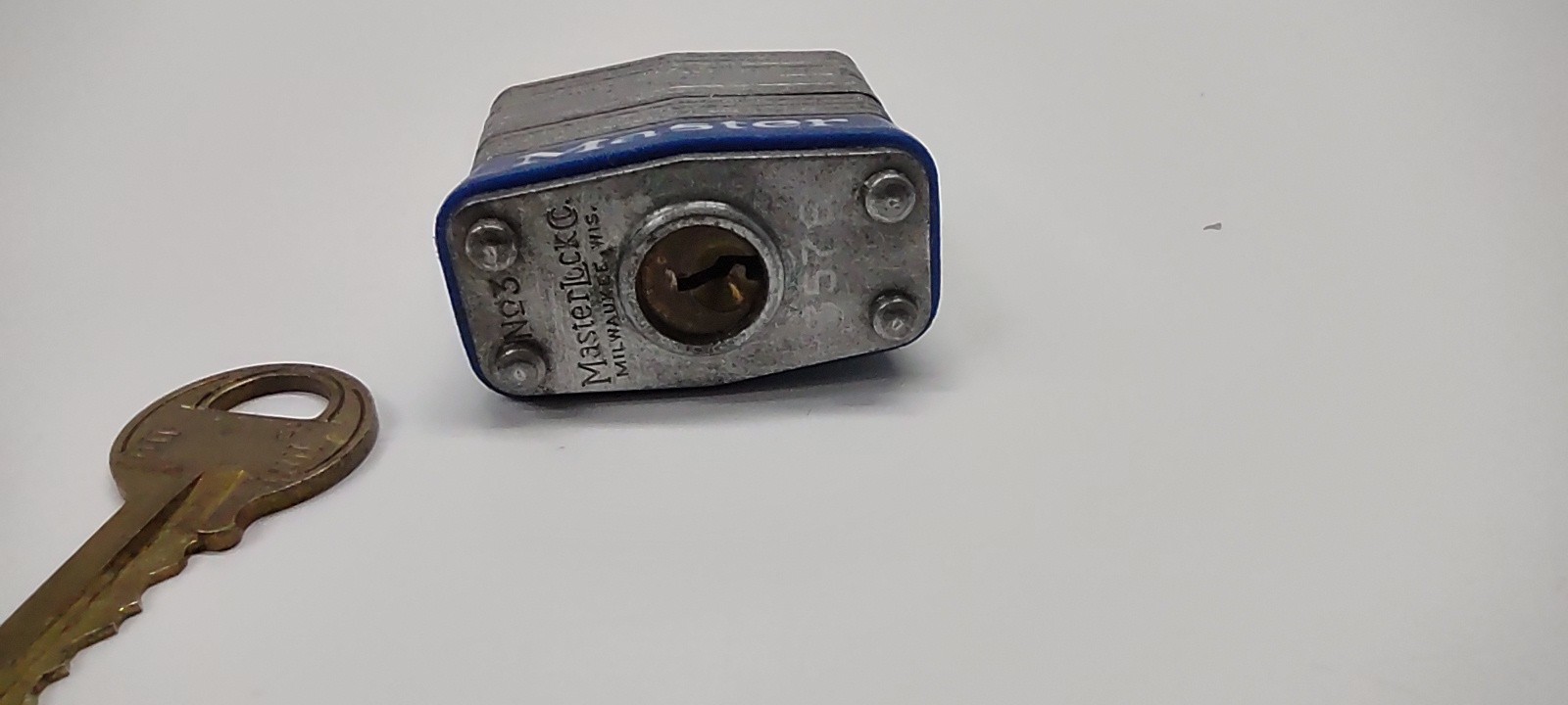 Masterlock No. 3 Padlock Hardened Lubricated