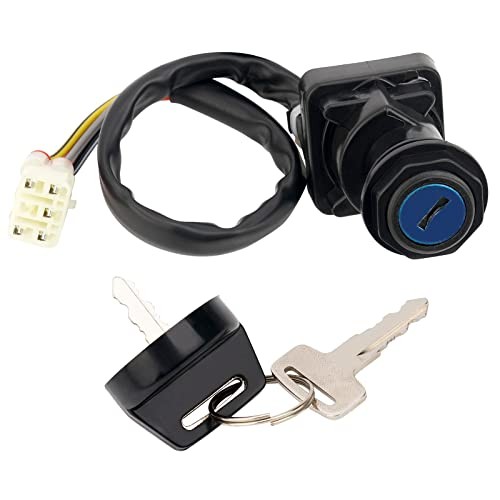 Ignition Key Switch 37110-38F19 Compatible with Suzuki LTA LTF 400 Eiger LTA
