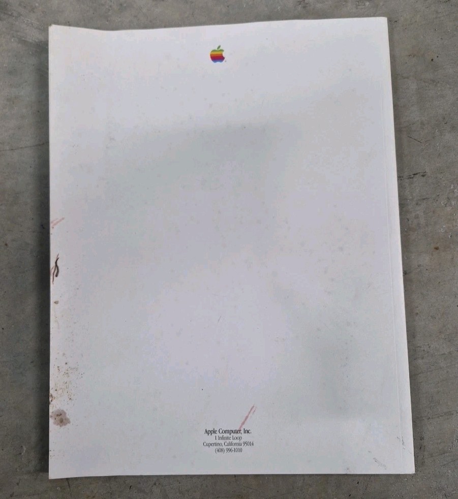 Apple Computer Inc. Annual Report 1995 Original Book - Vintage