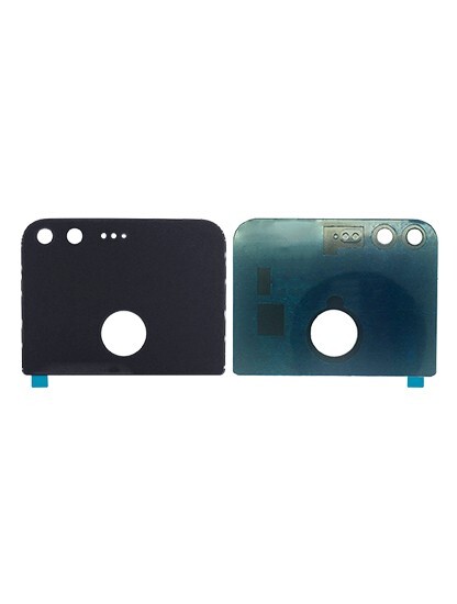 For Google Pixel XL Back Glass Replacement Part - Black Color