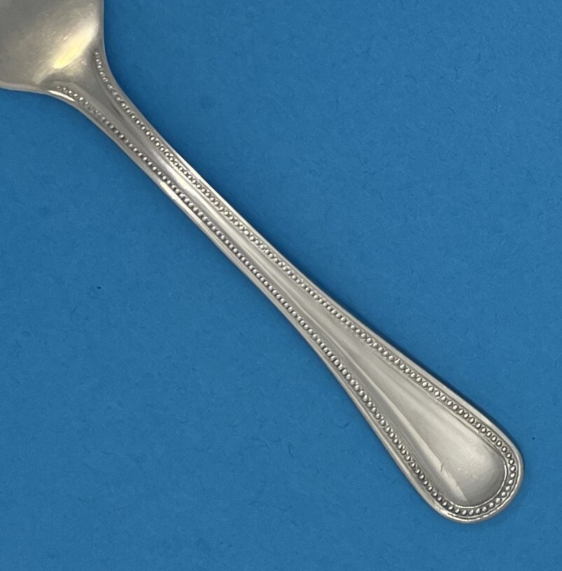 WALLACE ROYAL BEAD GLOSSY 18/10 STAINLESS FLATWARE BEADED FRONT & BACK - CHOICE
