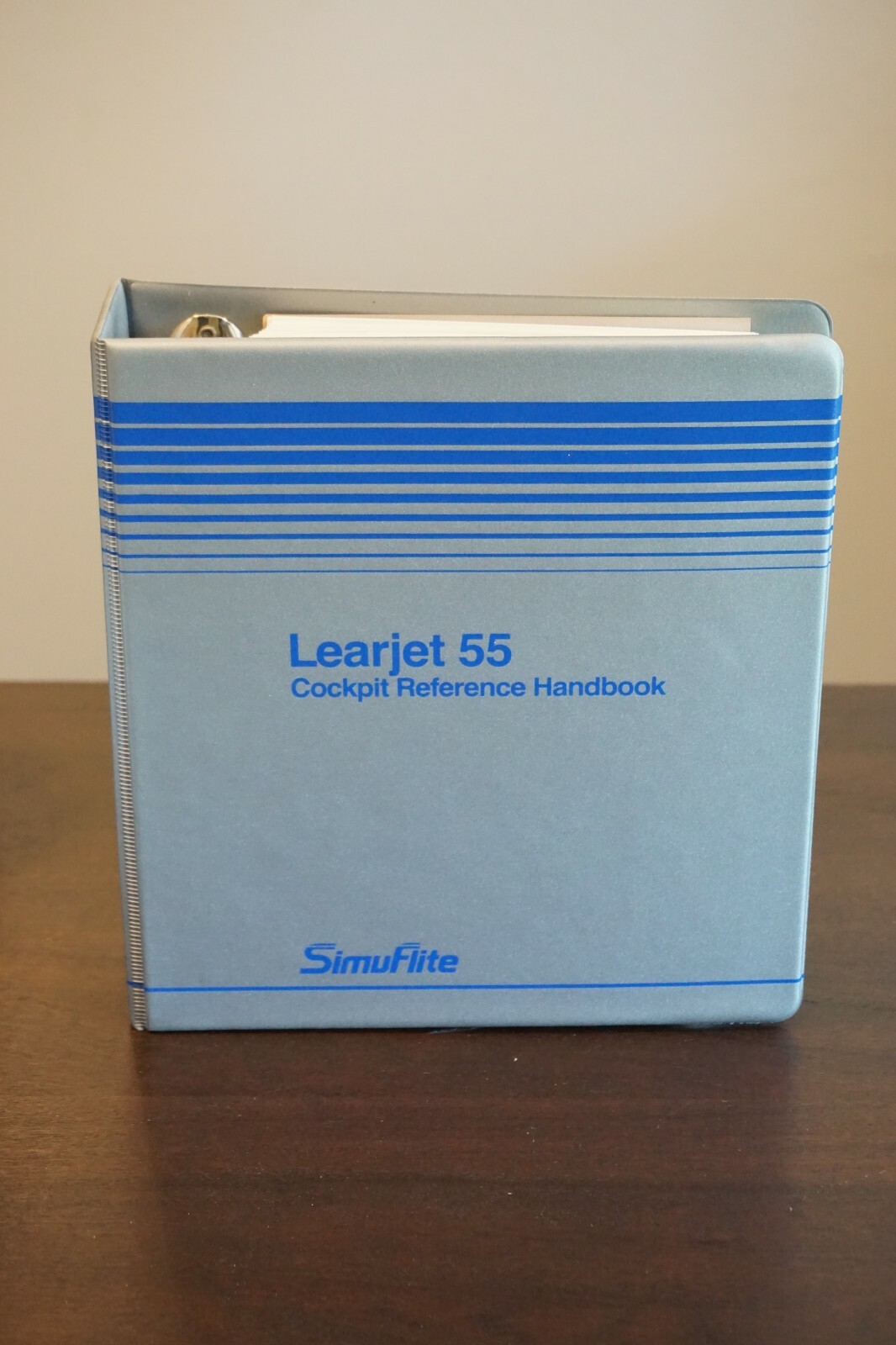 SimuFlite Learjet 55 Cockpit Reference Handbook