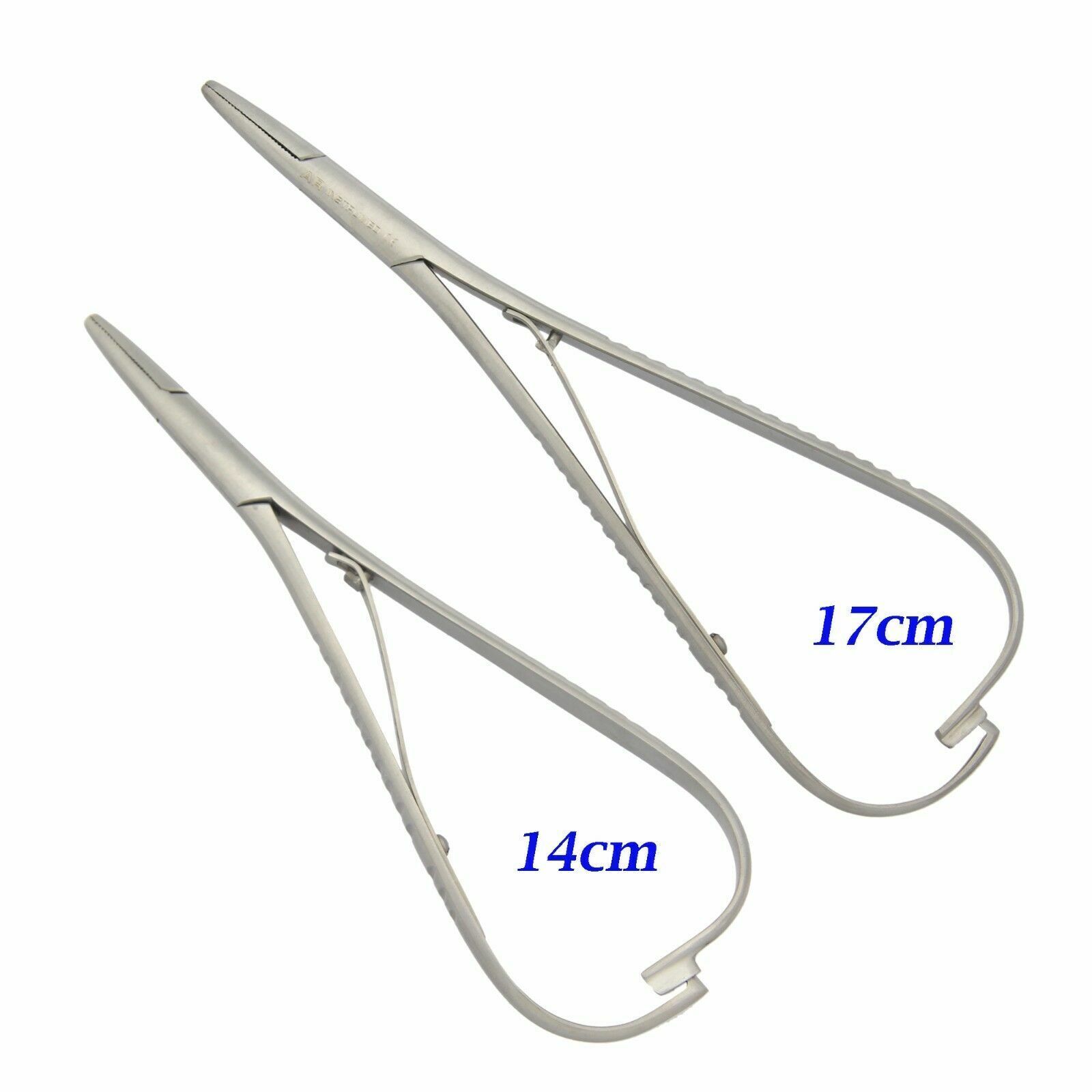 2 Types Dental Orthodontic Instruments Needle Holder Forcep Pliers 14cm /17cm