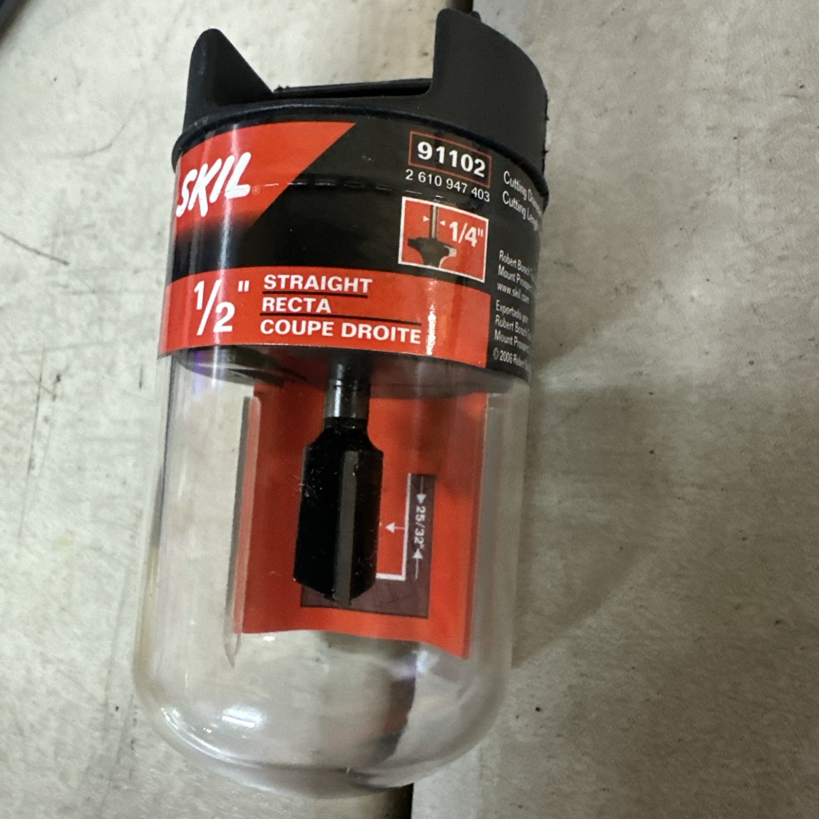 NEW Skil 1/2” Straight PN: 91102