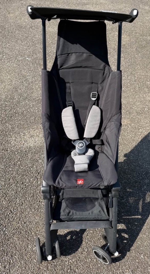 GB Pockit+ Lightweight Folding All Terrain Infant Stroller - Black