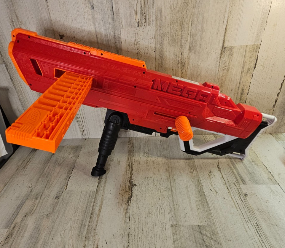 Nerf Mega Thunderhawk AccuStrike Sniper Blaster Toy with 10-Dart Clip