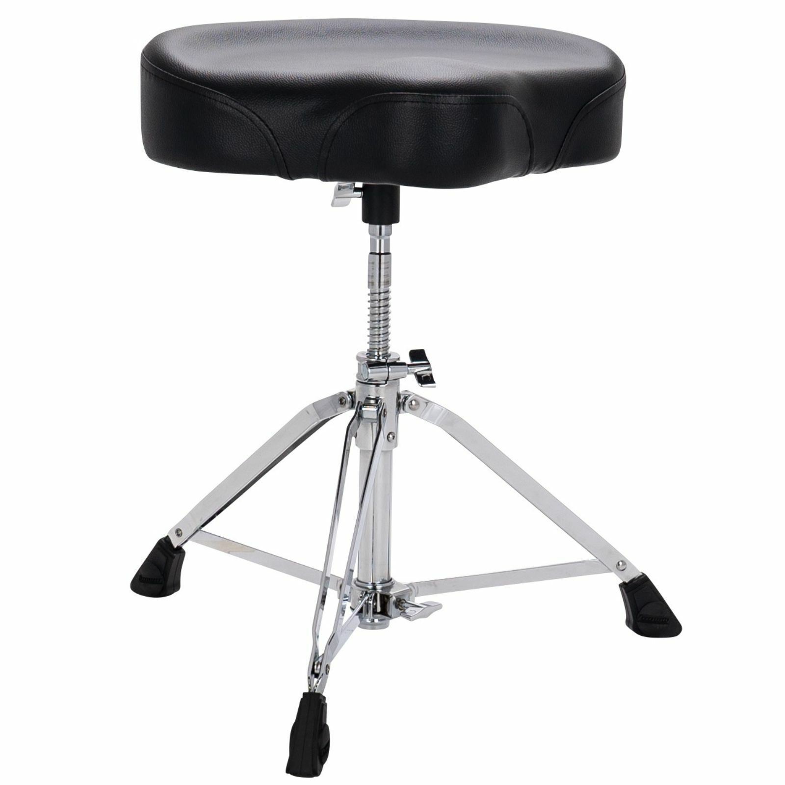 Ludwig LP50TH Pro Series Saddle Drum Throne, Black