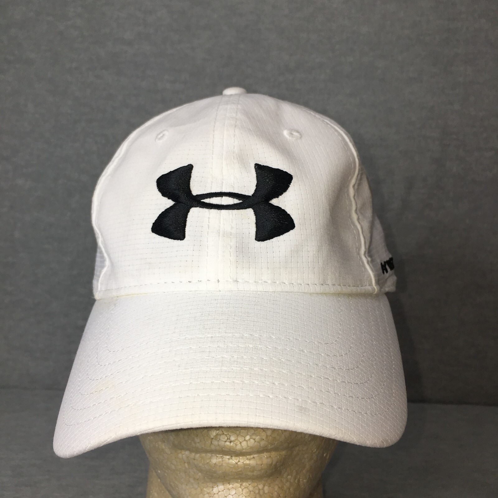 Under Armour Golf UA Microthread Hat Cap White Adjustable