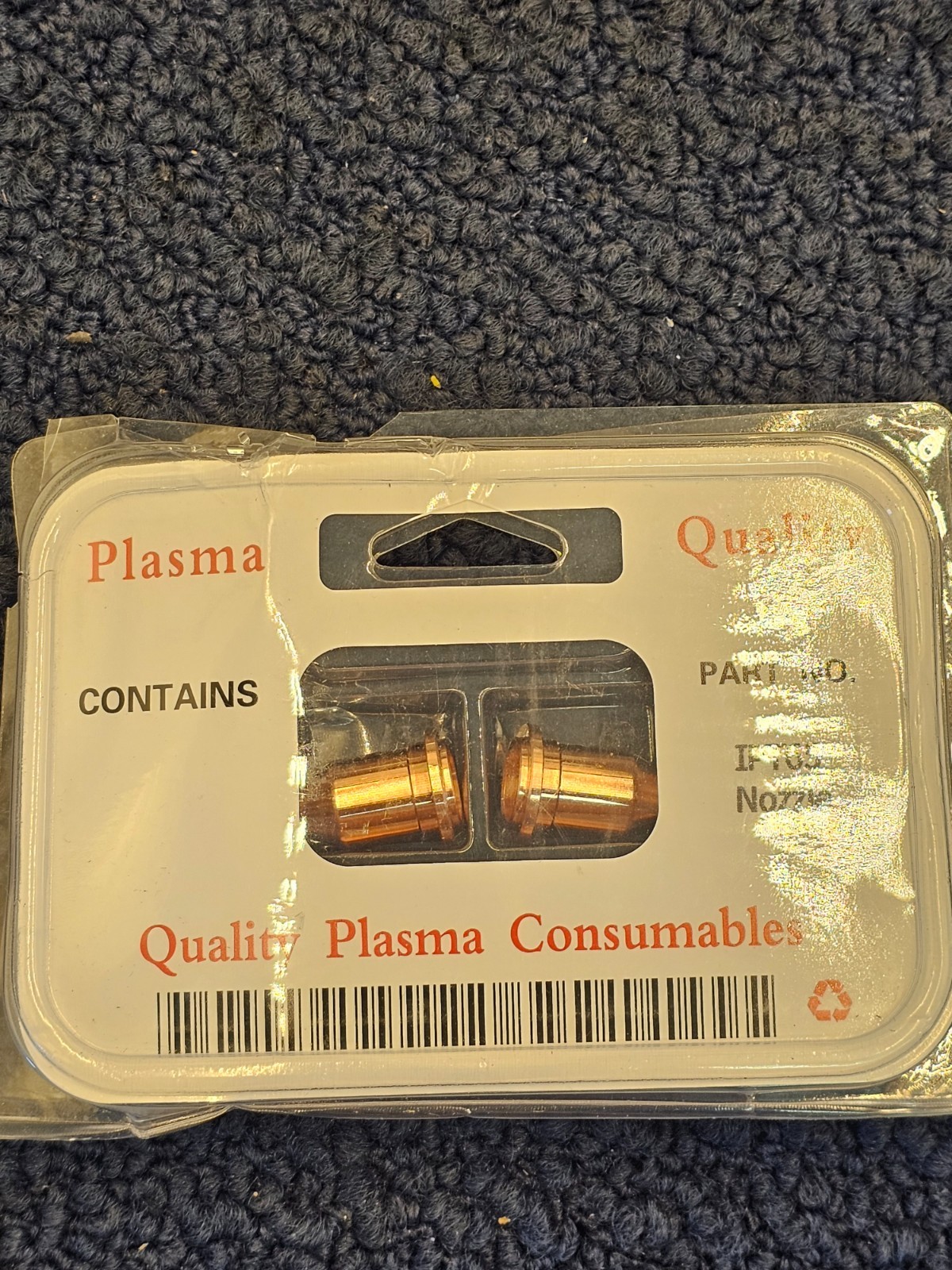 (QTY 10) IPT-65 Plasma Cutting Tip Nozzle 65A for Cutter Torch