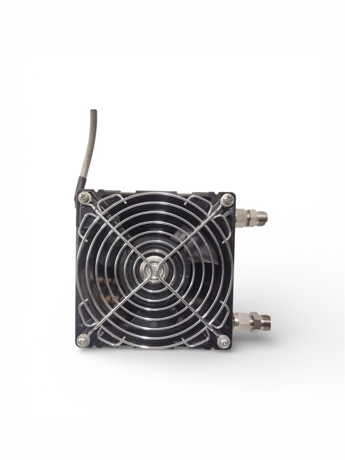 LYTRON 4110G10AN STAINLESS STEEL TUBE HEAT EXCHANGER WITH FAN