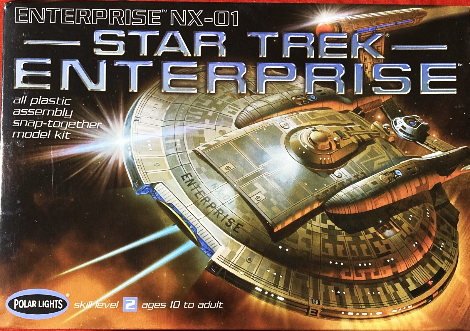 Polar Lights/R2 Star Trek Enterprise NX-01 Snap-Together Model Kit