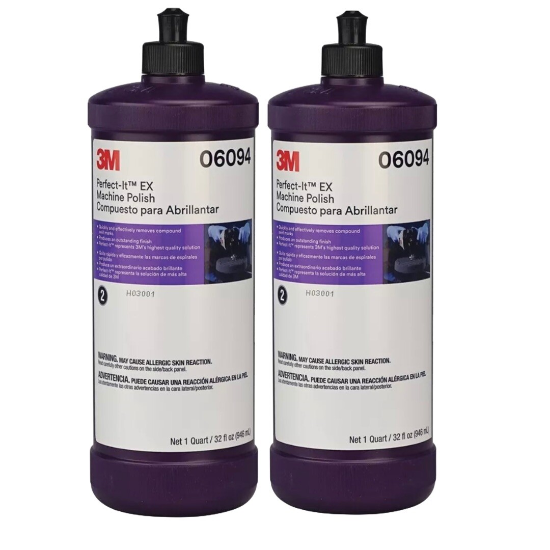 3M 06094 Perfect-It EX Machine Polish 6094 Buffing Paint Repair (2 Quarts) NEW