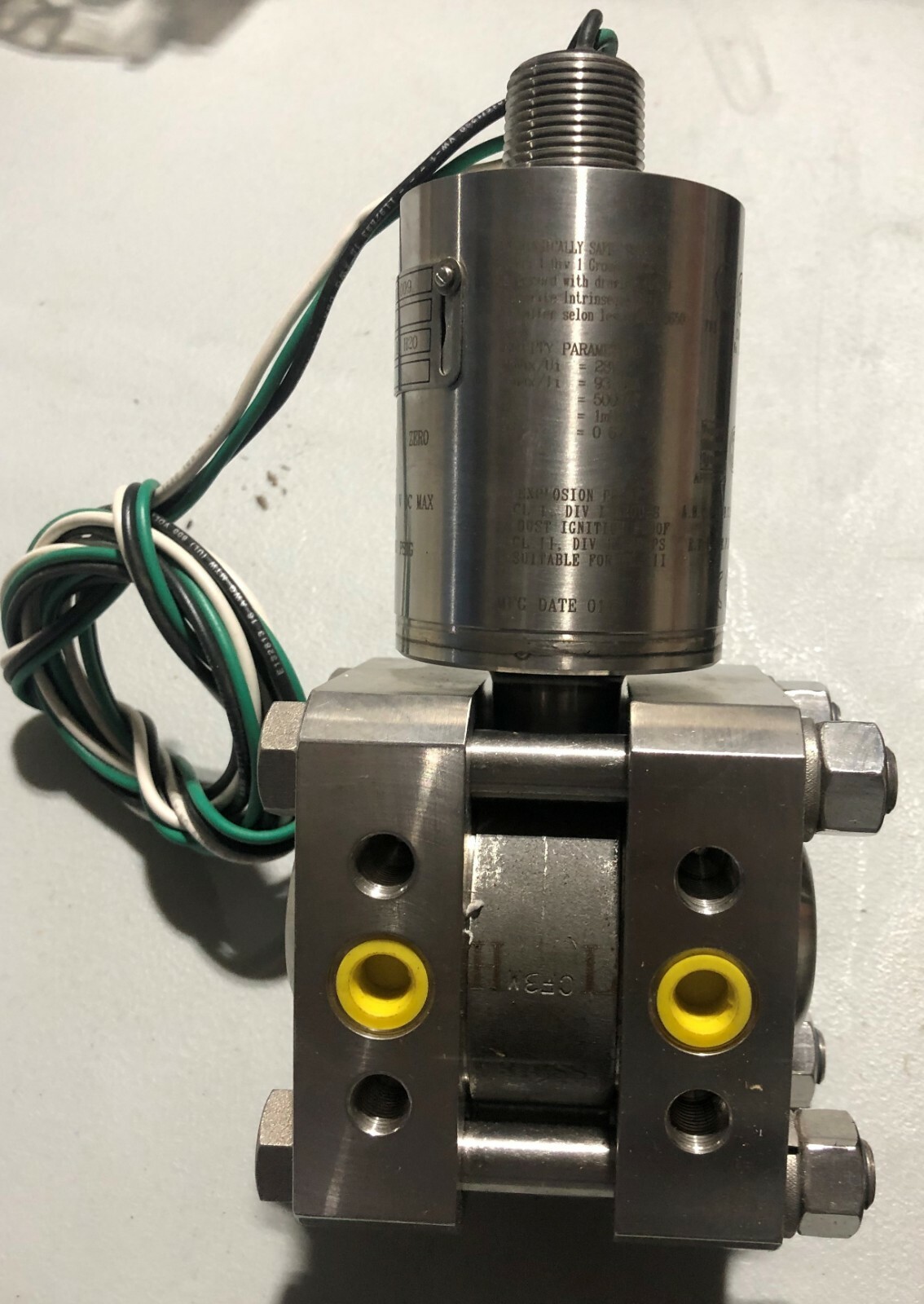 AMETEK PRESSURE TRANSMITTER; PD3000-030-52-22-XX-03-93
