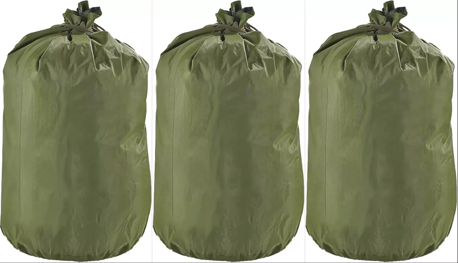 USGI Military Waterproof Wet Weather Bag Field Pack Liner - Lot of 3