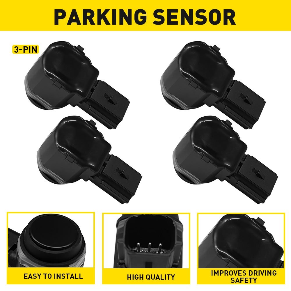 FR3T-15K859-AAW 4pcs PDC Parking Sensor For Ford Mustang Expedition Lincoln