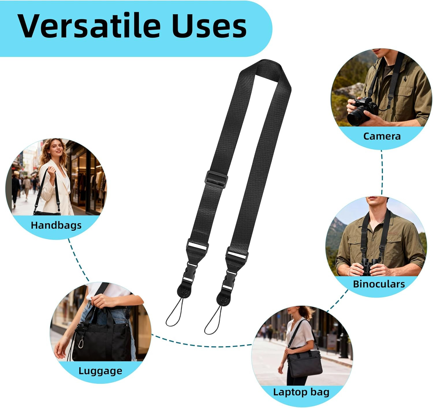 Adjustable Shoulder Strap:Comfortable for Ipad Strap Nylon Neck Lanyard for Ipad