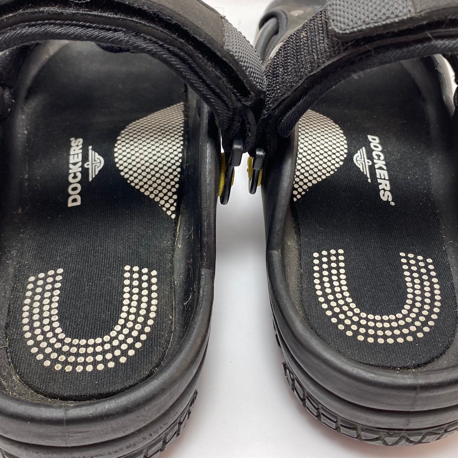 DOCKERS Mens Black Sandals Size 12