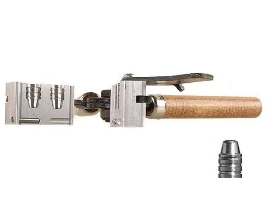 Lee 2 Cavity Bullet Mold 429-214-SWC 44 Special, 44 Remington Magnum, 44-40 WCF