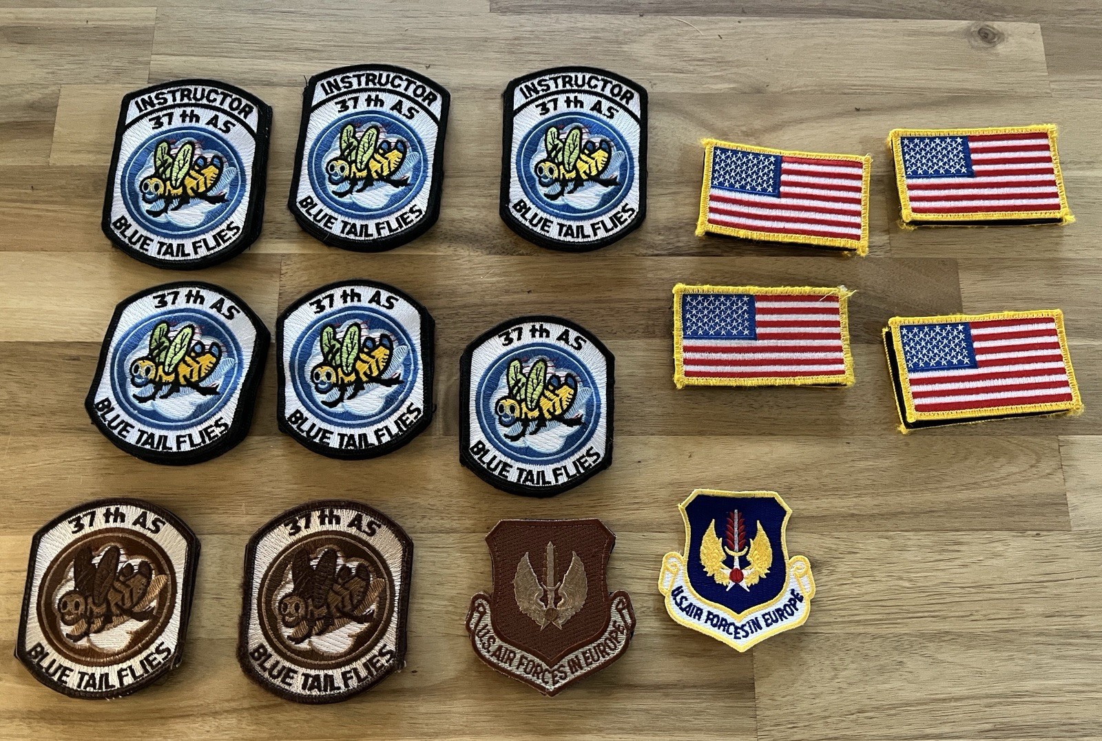 Vintage 37th Airlift Squadron Patch LOT NEW  Ramstein Germany USAFE C-130E