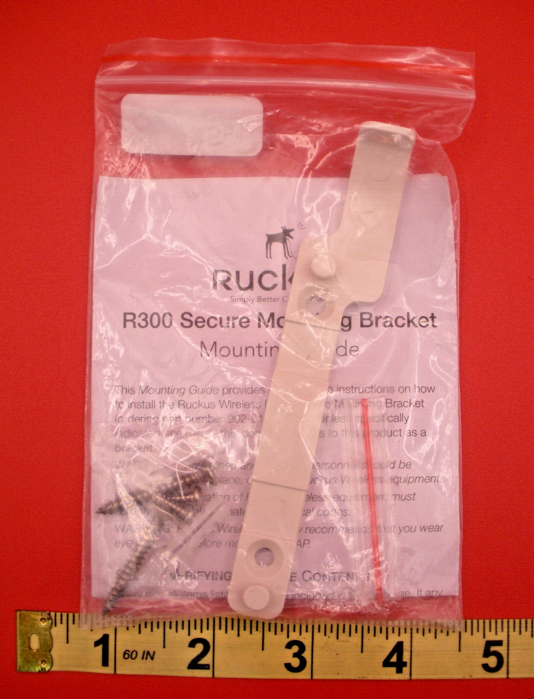 Ruckus 902-0118-0000 Secure Mounting Bracket for R300 ZoneFlex Access Point New