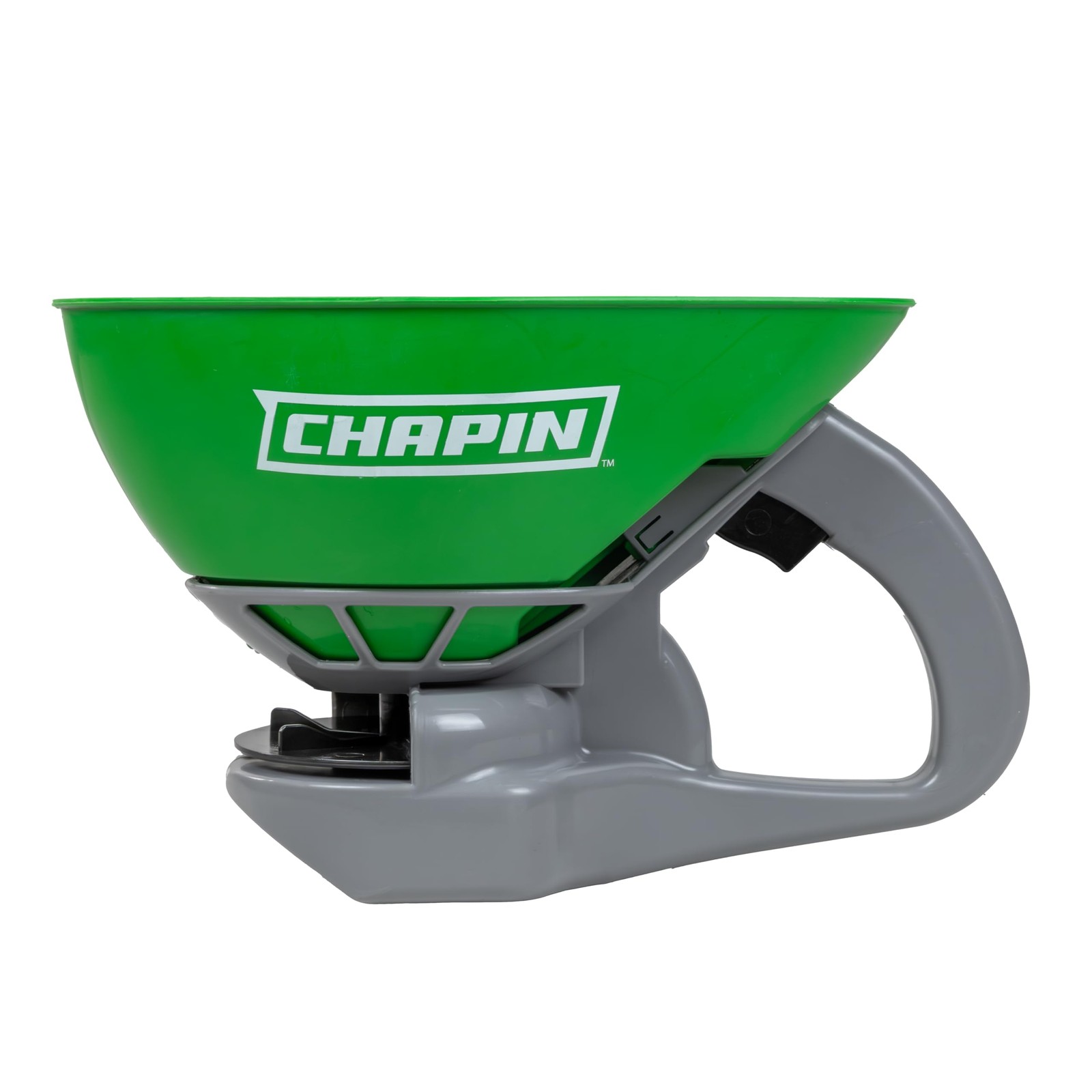Chapin 8706G Spreader, Lawn and Garden, TurfPro, Hand Crank, Green