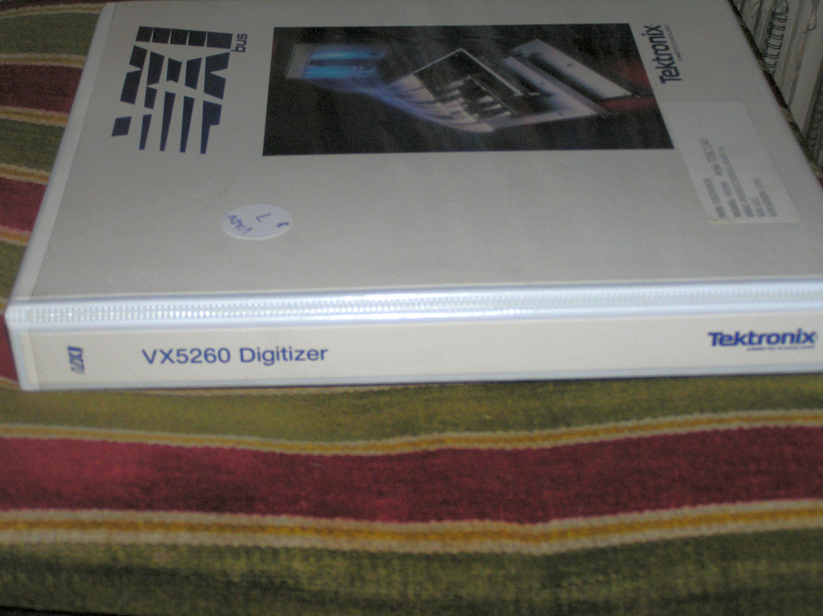 Tektronix Instruction Manual 070-7286-03 Model VX5260 Waveform Digitizer