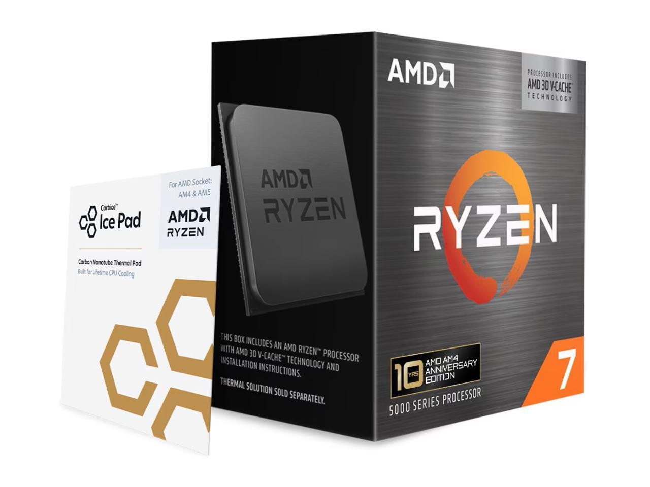AMD Ryzen 7 5800X3D 10th Anniversary Edition - Ryzen 7 5000 Series Vermeer (Zen