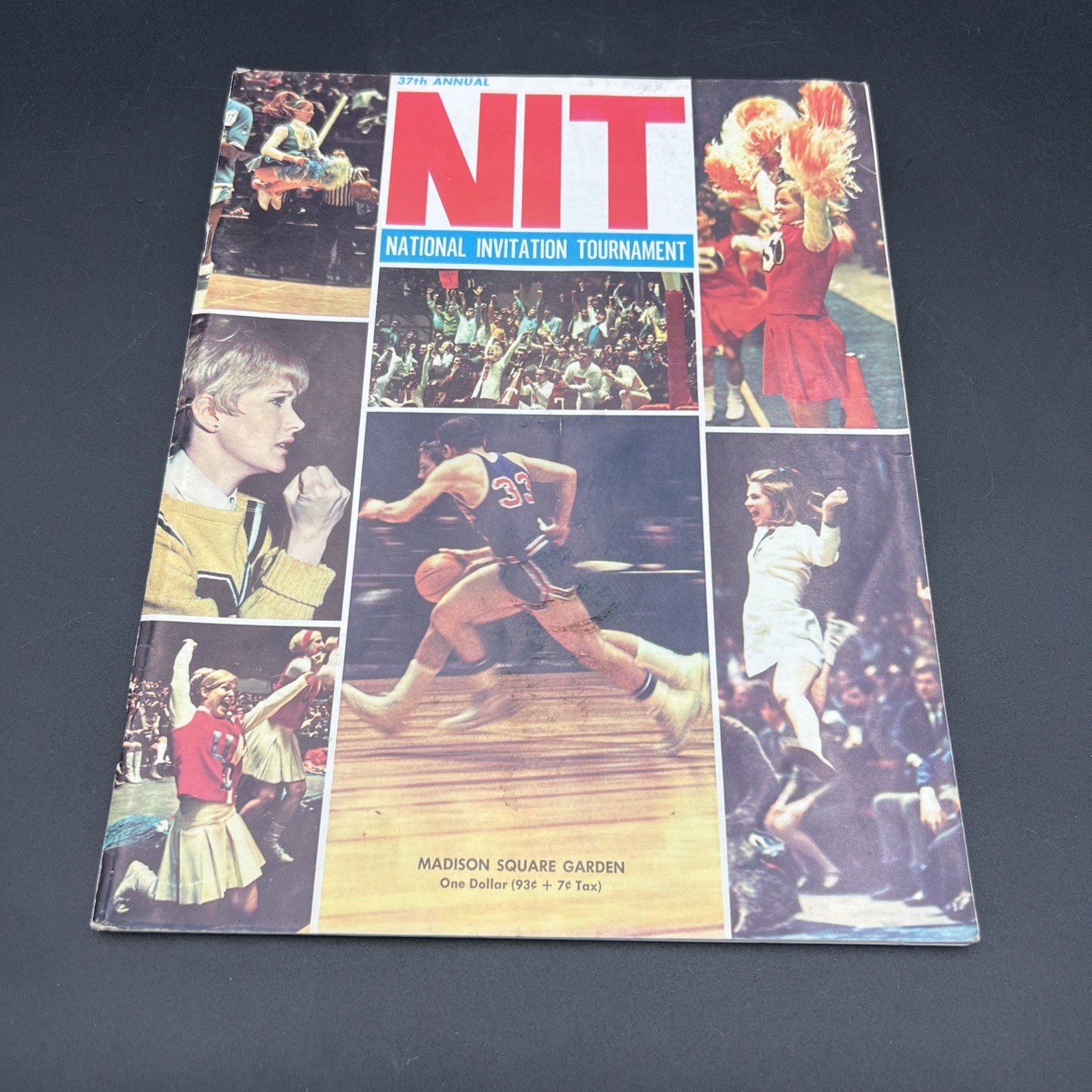 1974 NIT Tournament Program Madison Square Garden NCAA 37th Annual