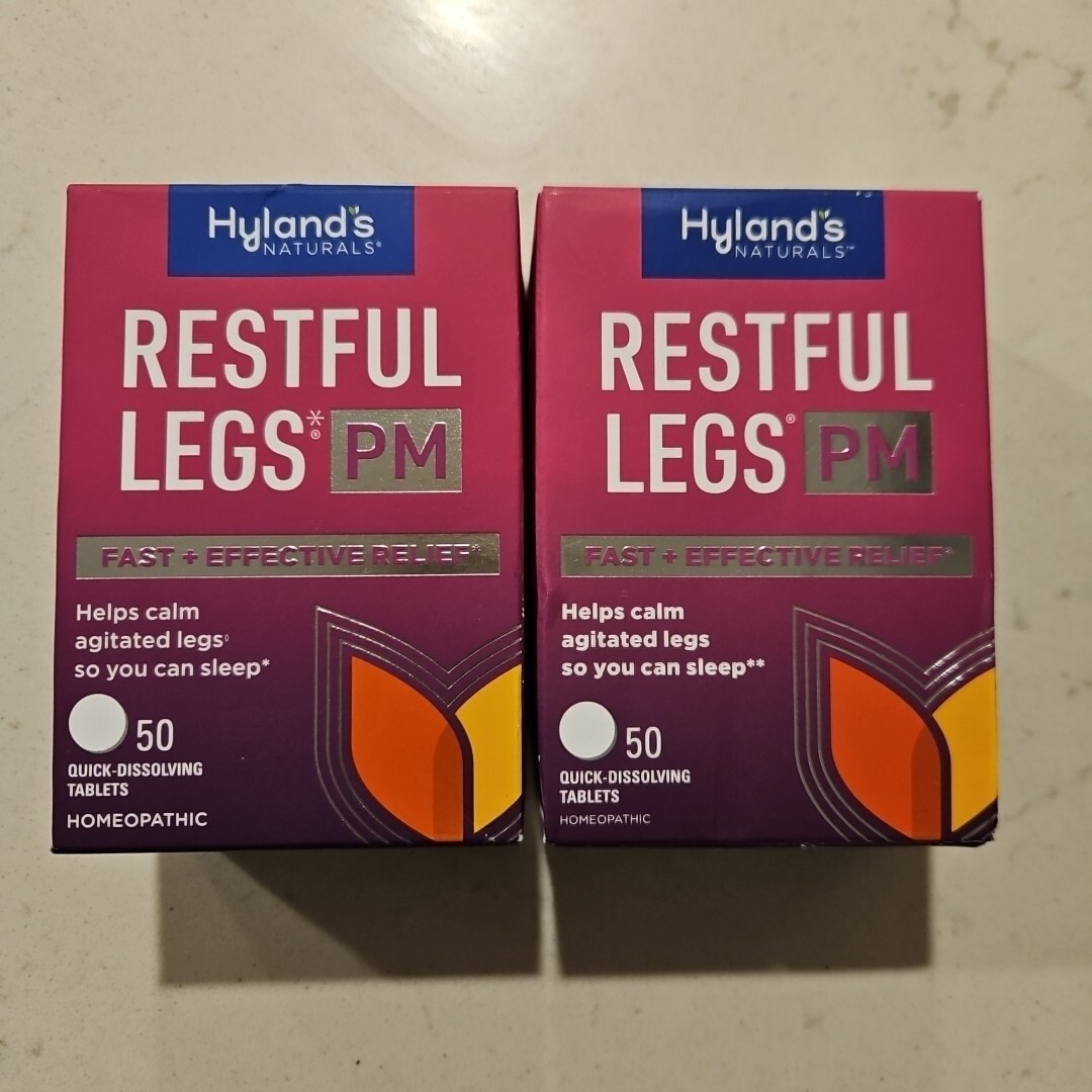 Hyland's Restful Legs PM 50 Quick Dissolving Tablets Exp 10/2025+