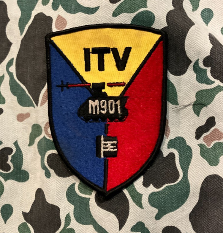 Vintage  M901 ITV (improved TOW vehicle) Weapons System  Project Pocket Patch