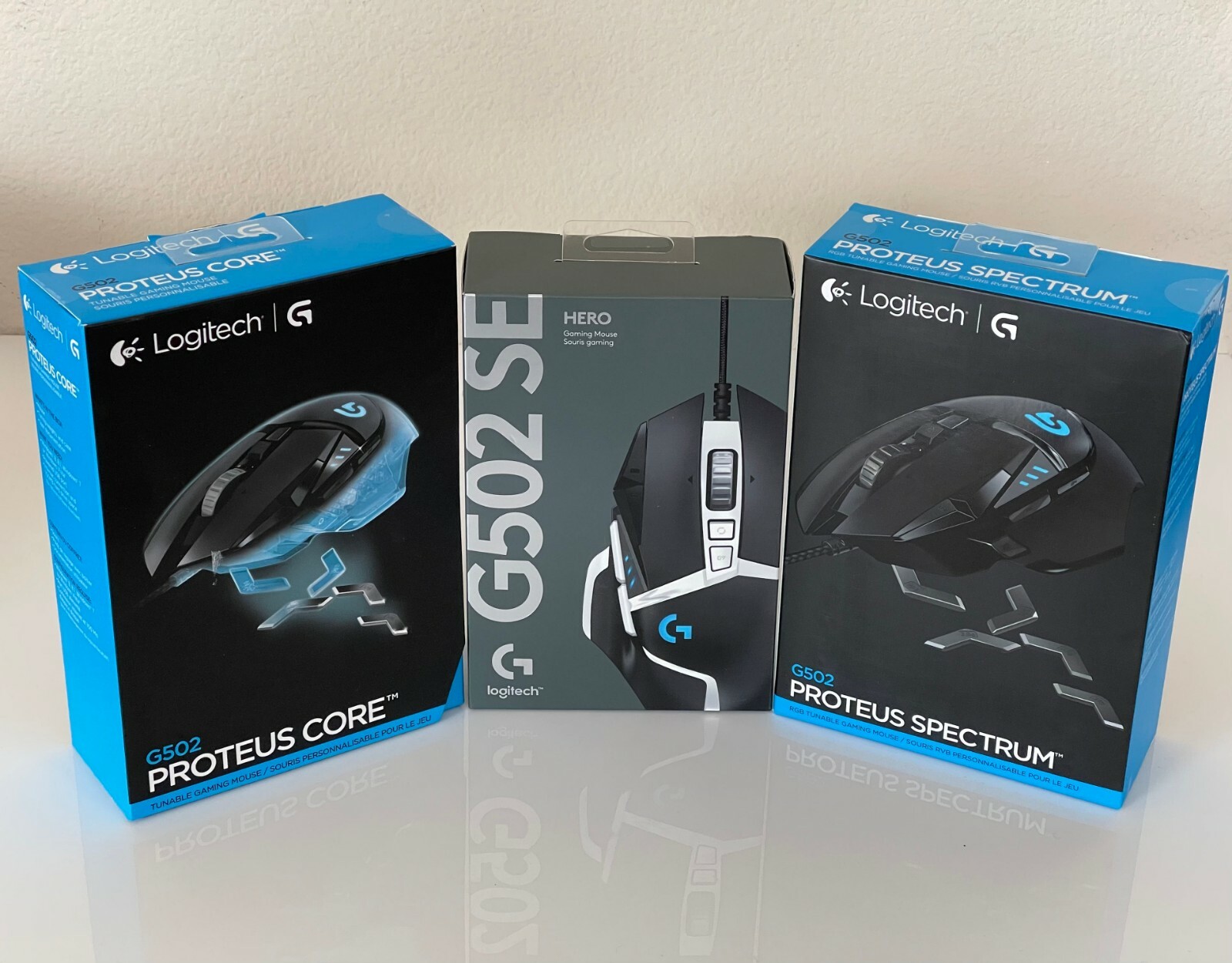 Logitech G502 Wired Optical Gaming Mouse - Multiple Version Choices
