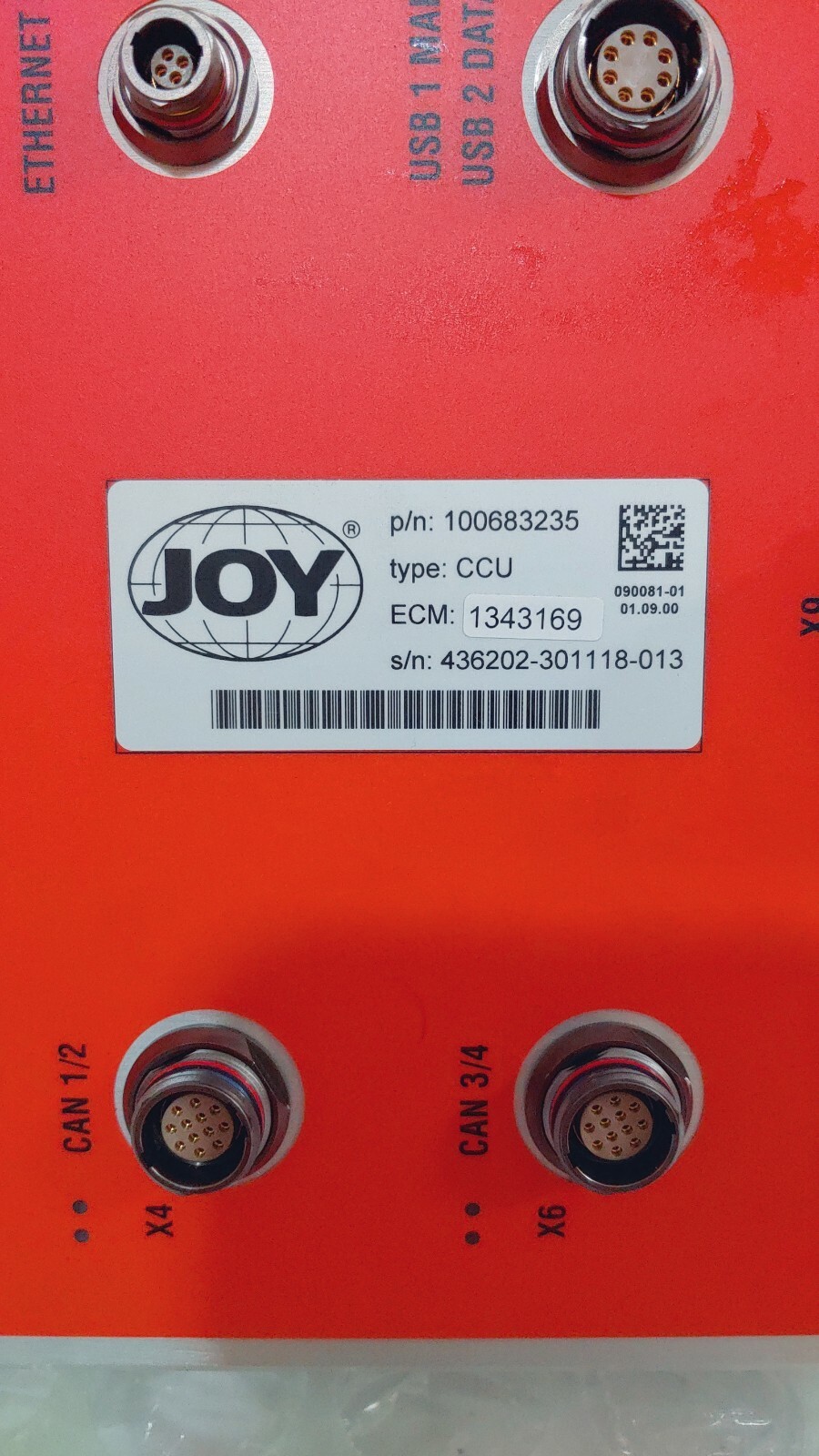 JOY Mining CCU ECM 100683235 Engine Control Computer Module