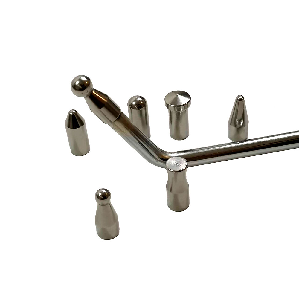 Dent Removal Repair Tool,M8 Stainless Car Puller Push Rods Replace Head