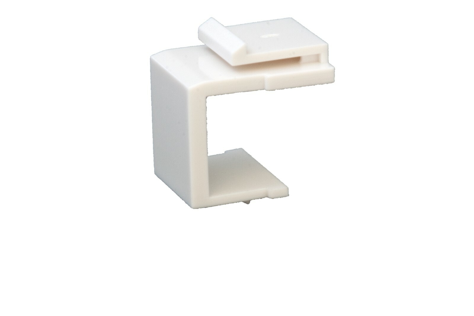 10- Blank Keystone Filler Insert Faceplate Inserts White TUFF JACKS QUALITY!