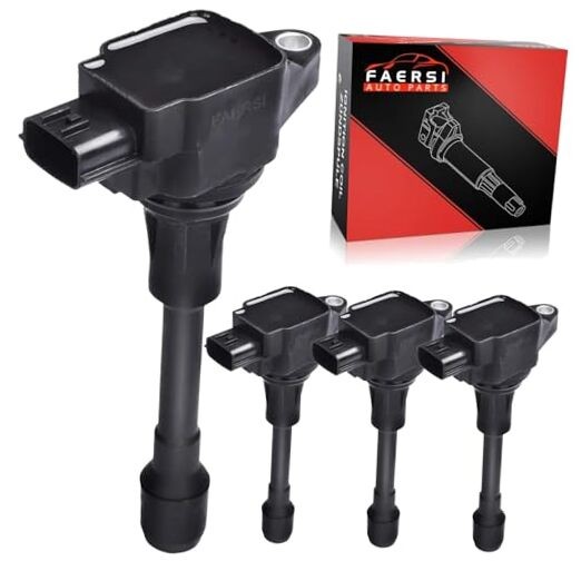 Ignition Coil Pack of 4 Replacement for 1.6L 1.8L 2.0L 2.5L - Nissan - Altima
