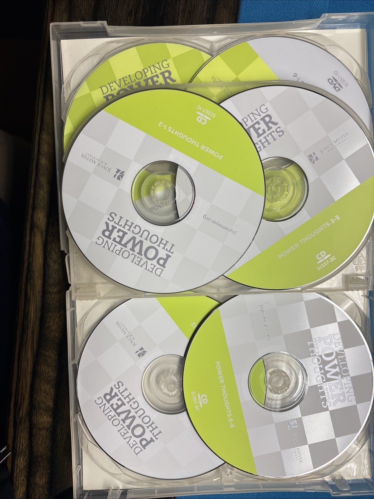 Joyce Meyer - Developing Power Thoughts - CD & DVD (6-Disc Set)