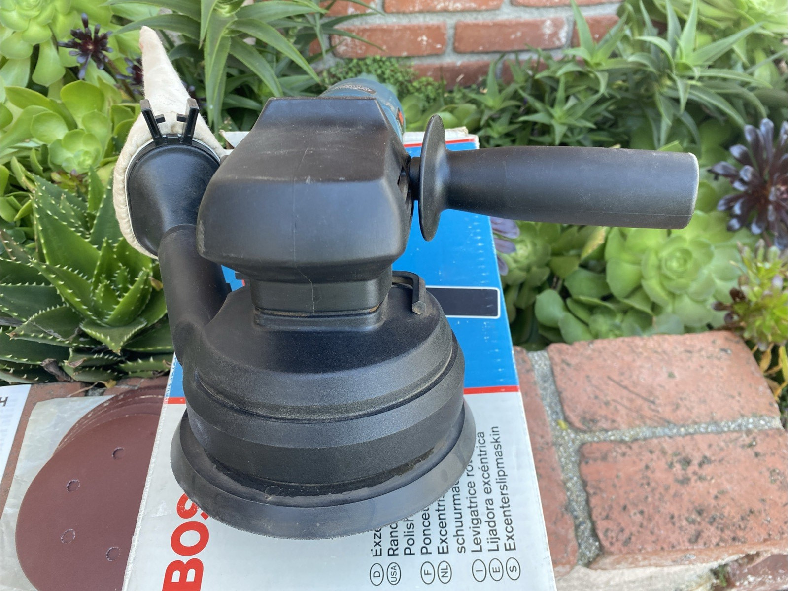 Bosch 1370DEVS Random Orbit Disc Sander/Polisher Variable Speed Made In Germany
