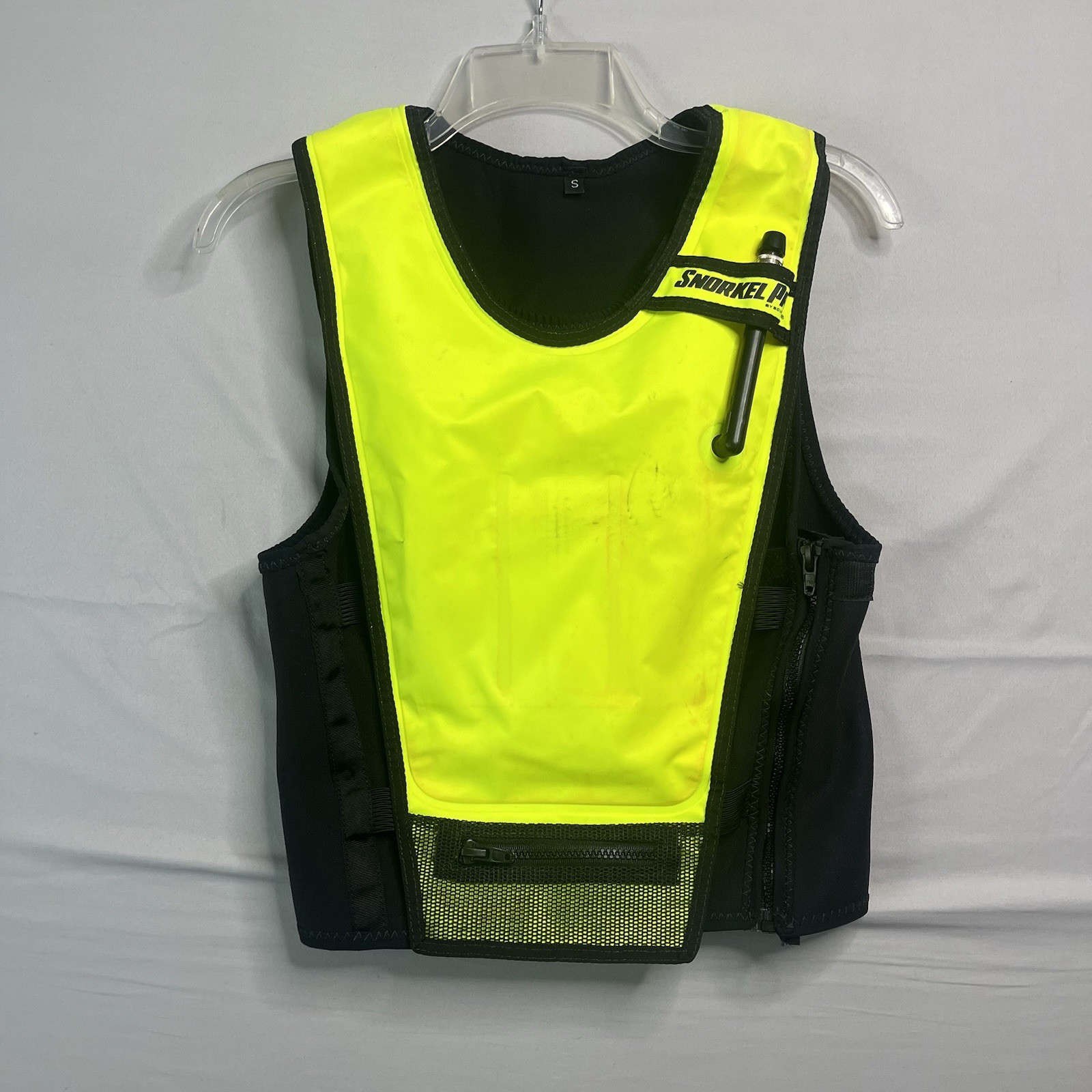 Scubapro Snorkel Pro Cruiser Buoyancy Snorkeling Vest - Small Neon Yellow Green