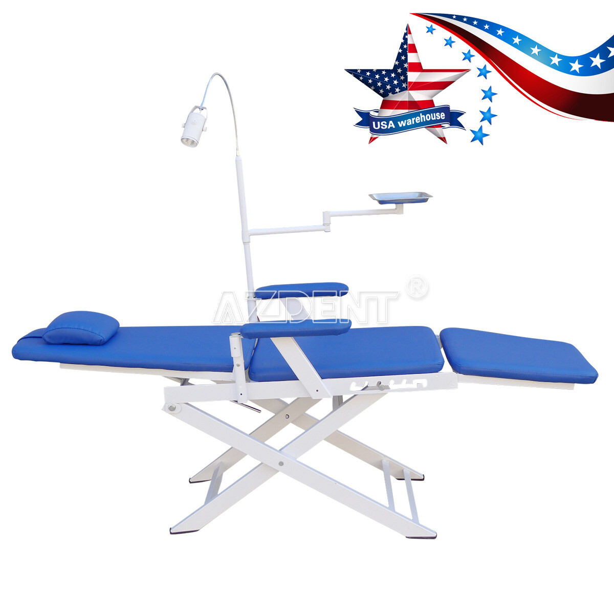 Portable Dental Mobile Delivery Unit Suction Rolling Case Compressor/Unit Chair