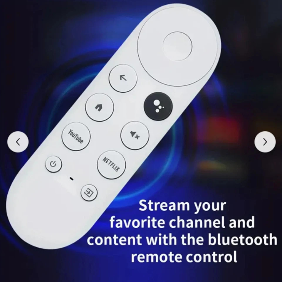 Replacement For Chromecast With Google TV Voice Bluetooth IR Remote Control